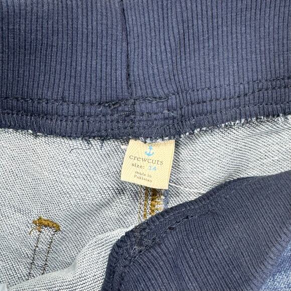 J. Crew Crewcuts Kids New Fit Drawstring Stretch Jean Size 12 Blue - Picture 2 of 10